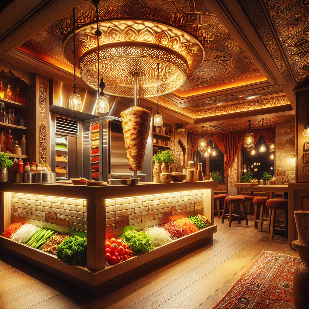 Mustafas Doener Imbiss Innenansicht